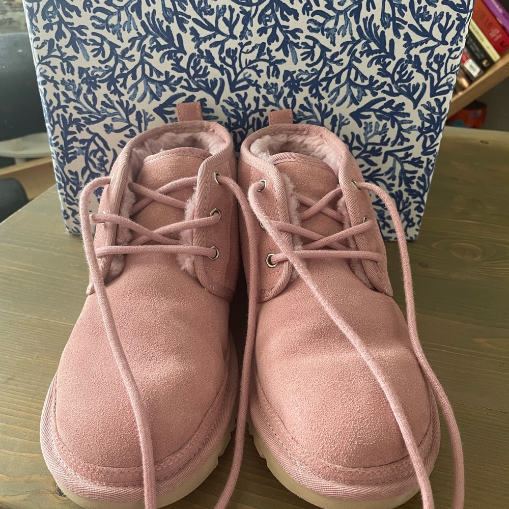 UGG Pink Ankle Boots for Women